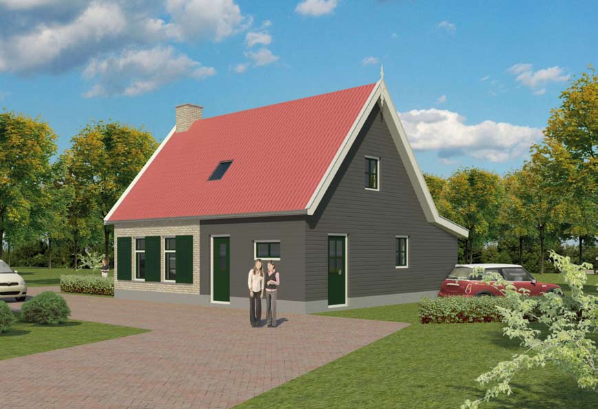 Recreatiewoning Vooraanzicht